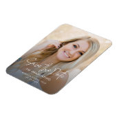 Grad Photo 2025 Save the Date Gradation マグネット (左側)