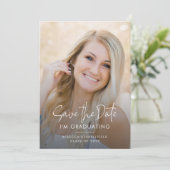 Grad Photo 2025 Save the Date Gradation 案内状 (スタンド正面)