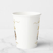 Grad Photo Class of 2026 Gold Script Graduation  紙コップ (右)