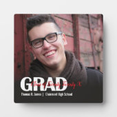 GRAD photo with Color Script Year Square Tabletop フォトプラーク (正面)