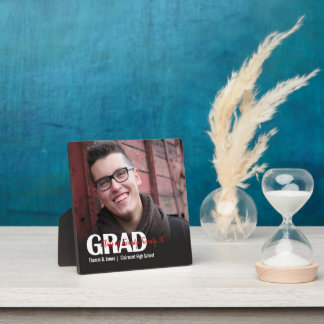 GRAD photo with Color Script Year Square Tabletop フォトプラーク