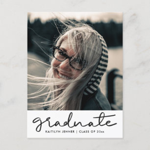 Grad Scriptの卒業パーティー 日付写真を保存 ポストカード