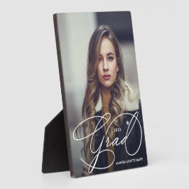 Grad Scriptモダン写真の卒業 フォトプラーク