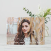 Grad Script写真大学院アナウンスメントカード_ash 案内状 (スタンド正面)