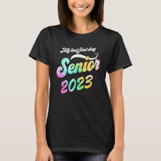 Grad Senior 2023クラス絞り染め最後の初日C Tシャツ