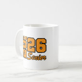 Grad Senior Mug コーヒーマグカップ (正面左)