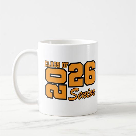 Grad Senior Mug コーヒーマグカップ (左)