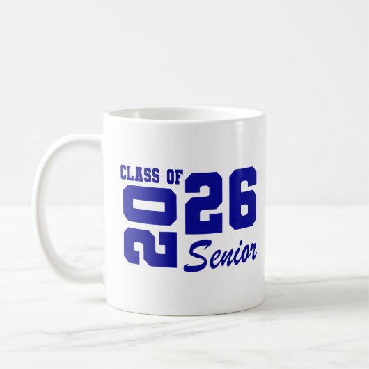 Grad Senior Mug コーヒーマグカップ (左)