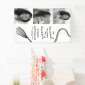 Grad Tassel 3写真卒業 横断幕 (インサイチュ)