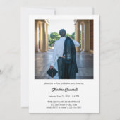 GRAD, Two-Image Graduation Announcement & Invite 招待状 (裏面)