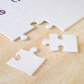 Grad typography modern graduation simple minimal c ジグソーパズル (側面)