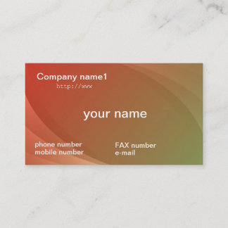 gradation business cards 名刺