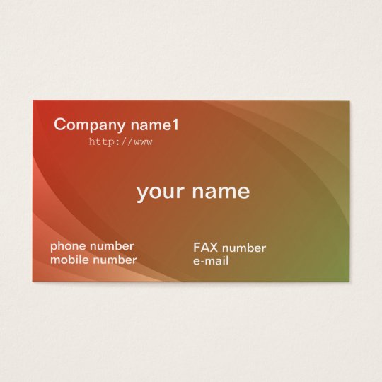 gradation business cards 名刺