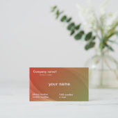 gradation business cards 名刺 (スタンド正面)