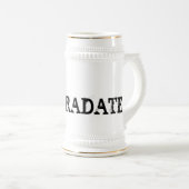 GRADATION Capビールスタイン ビールジョッキ (正面右)