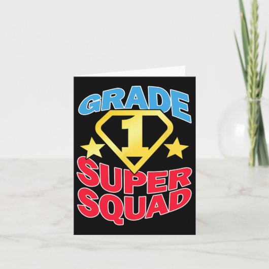 Grade 1 Super Squad Superhero Teacher Team  カード (正面)