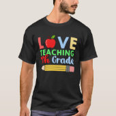 Grade 4 Pencil Teacher Tシャツ (正面)