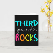 Grade Rocksチーム3年生先生 カード (黄色い花)