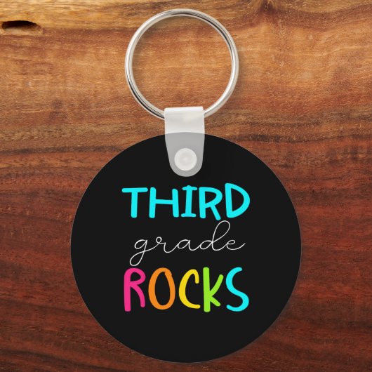 Grade Rocksチーム3年生先生 キーホルダー (正面)