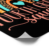 Grade Squadチーム4年生先生新学期 ポスター (角)