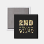 Grade Squad先生&;学生迷彩柄Back To Sch マグネット (正面/裏面)