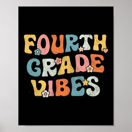 Grade Vibes – 第4学年チームレトロSchoの1日目 ポスター (正面)