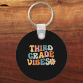 Grade Vibes - 3年生チームレトロSchoの1日目 キーホルダー (正面)