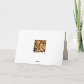 Gradeschoolのクラッシュのバレンタイン シーズンカード (裏面)