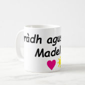 gràdh agus solas, Madeline (love and light) コーヒーマグカップ (正面左)