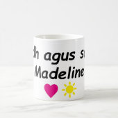 gràdh agus solas, Madeline (love and light) コーヒーマグカップ (中央)