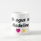 gràdh agus solas, Madeline (love and light) コーヒーマグカップ (中央)