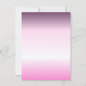 Gradient background サンキューカード (裏面)