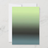 Gradient background サンキューカード (裏面)