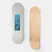 Gradient Cloud - light to deep | Seasonal Moods | スケートボード (正面)