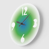 Gradient Colors by Masanser PIXELAT ラージ壁時計 (傾斜)