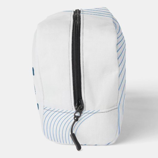 Gradient dynamic curve Abstract minimal Monogram  ドップキット (右)