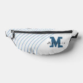 Gradient dynamic curve Abstract minimal Monogram  ファニーパック (レイダウン)