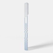 Gradient dynamic curve Abstract minimal Monogram Case-Mate iPhoneケース (裏面 / 右)