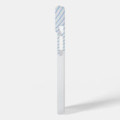 Gradient dynamic curve Abstract minimal Monogram Case-Mate iPhoneケース (裏面 / 左)