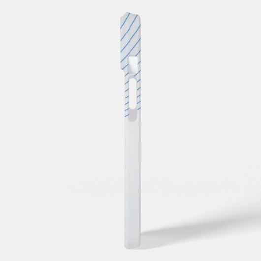 Gradient dynamic curve Abstract minimal Monogram  Case-Mate iPhoneケース (裏面 / 左)