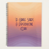 Gradient Field - Modern Cover Art プランナー手帳 (正面)