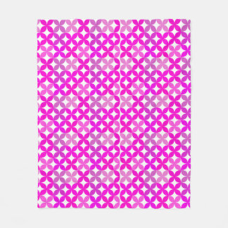 Gradient Geometric Seamless Pattern フリースブランケット