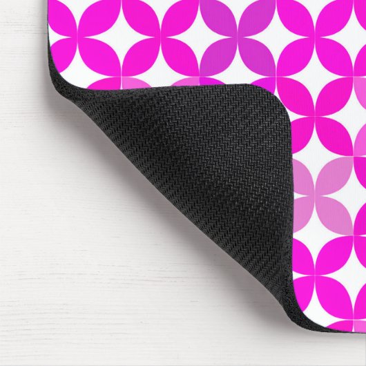 Gradient Geometric Seamless Pattern マウスパッド (コーナー)