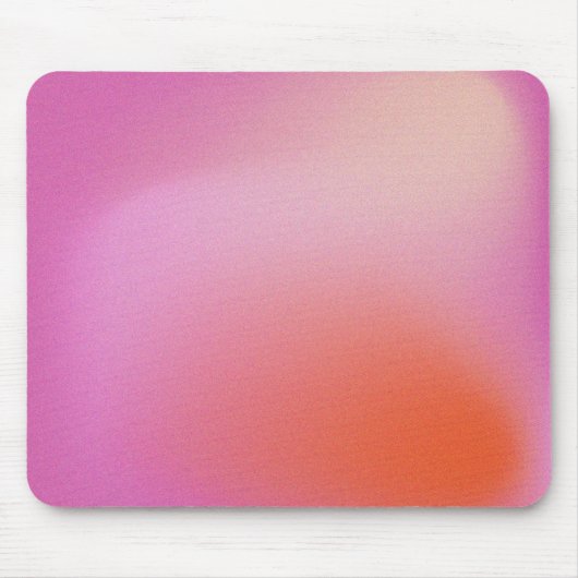 Gradient Grain Mouse Pad – Modern Minimalist Desk マウスパッド (正面)