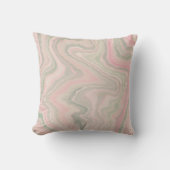 Gradient Grain Throw Pillow – Minimalist  クッション (正面)