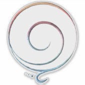 Gradient Gratitude シール (正面)