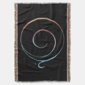 Gradient Gratitude スローブランケット (正面縦)