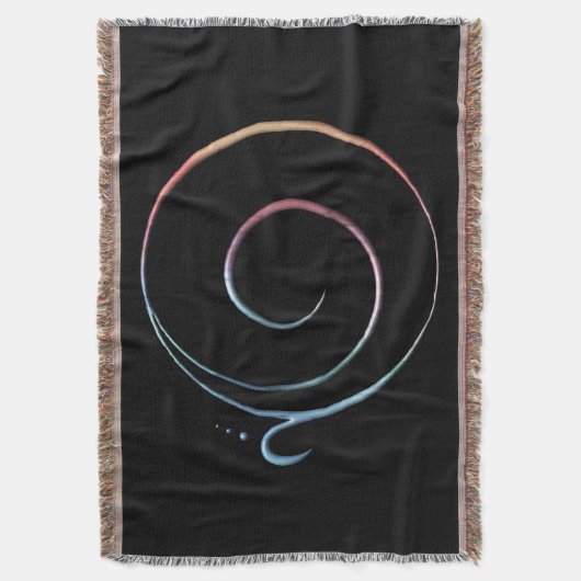 Gradient Gratitude スローブランケット (正面縦)