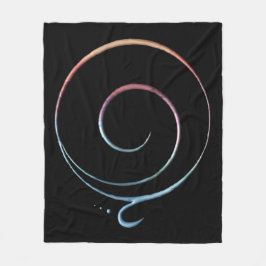 Gradient Gratitude フリースブランケット