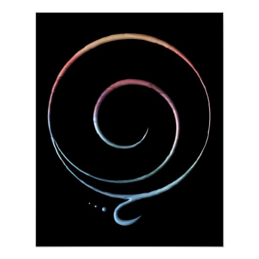 Gradient Gratitude ポスター (正面)